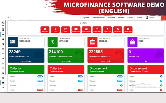 Software for Microfinance
